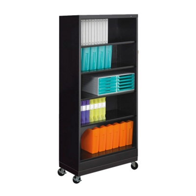 78"H Five Shelf Mobile Bookcase, 32804