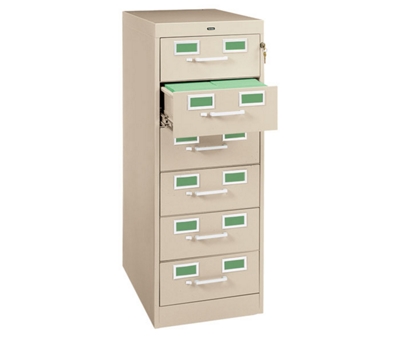 Six Drawer Card File