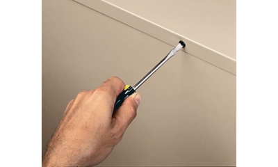 Bookcases assemble easily without special tools.