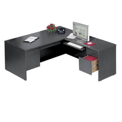 Executive L-Desk with Right Return, 10644