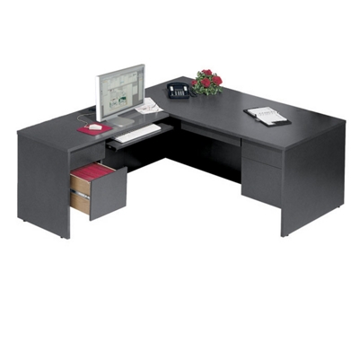 Executive L-Desk with Left Return, 10645
