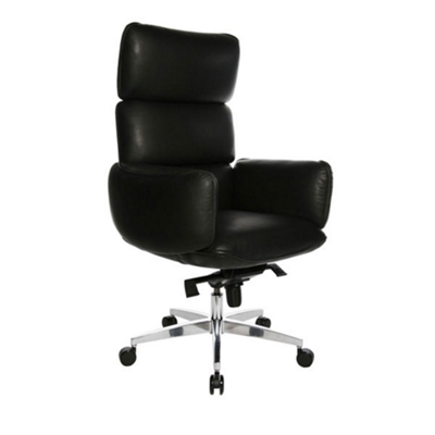 Otto Zapf Chair in Black Leather