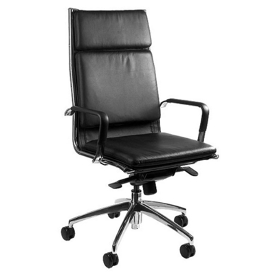 High-Back Leather Executive Chair