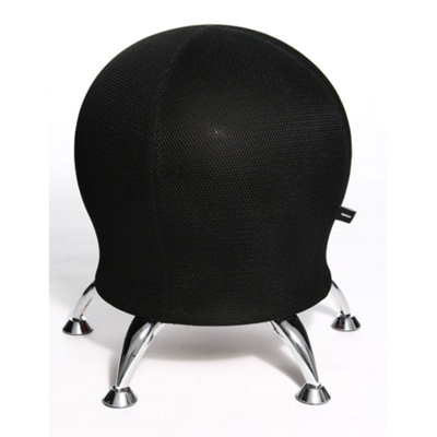 Exercise Ball with Stand and Black Mesh Cover, 56818