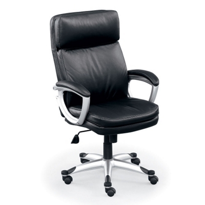 Sterling Collection Faux Leather High-Back Chair, 50836