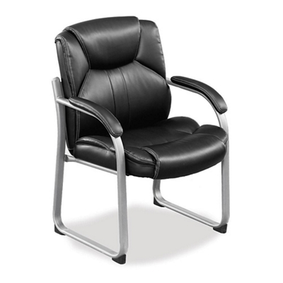 Omega Vinyl Guest Chair with 350lb. Weight Capacity, 50838