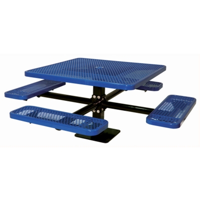 46" Square Surface Mount Outdoor Table, 91375