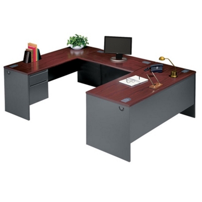 Steel U-Desk with Left Return, 11236