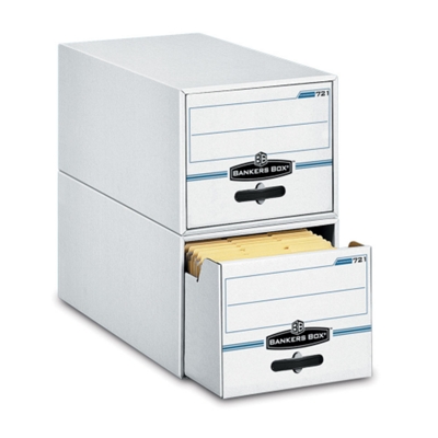 Light-Duty File Boxes - Letter Size (Pack of 6), 31685