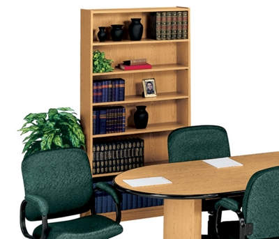 Five Shelf Bookcase - 72"H