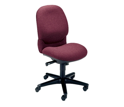 Armless High Back Ergonomic Chair