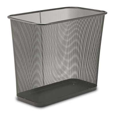 Steel Mesh Rectangular Wastebasket, 90953