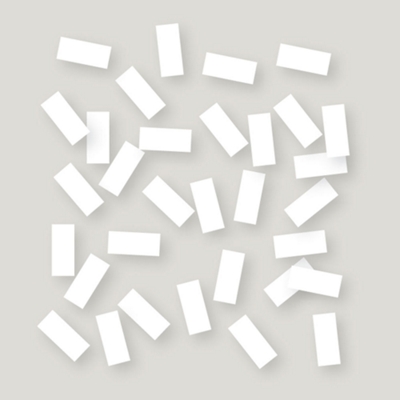 Confetti Cut for Better Security: Paper is cut into 1/8 x 1/2 pieces, randomly ejected from the shredder.