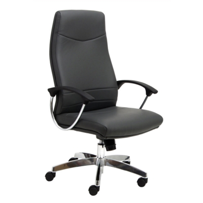 Intrepid High-Back Executive Leather Chair, 50689