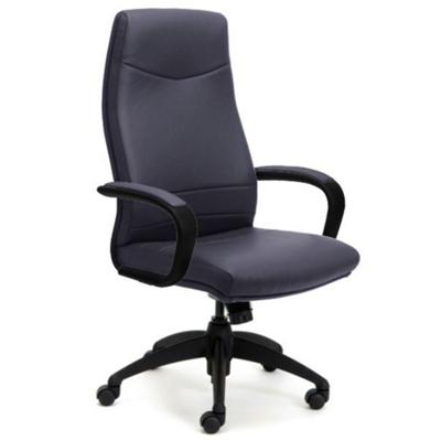 Intrepid High-Back Executive Vinyl Chair, 50691