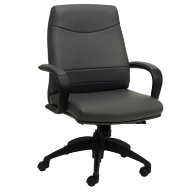 Intrepid Mid-Back Leather Chair, 50692