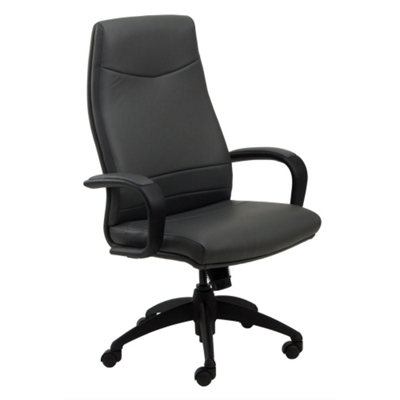Intrepid High-Back Executive Leather Chair, 50693