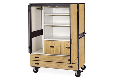 Mobile Wardrobe Cabinet with Storage, CD05793