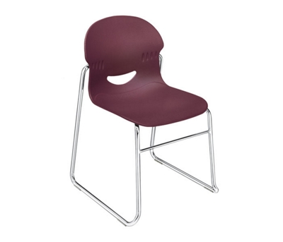 Stack Chair with Sled Base, CD05799