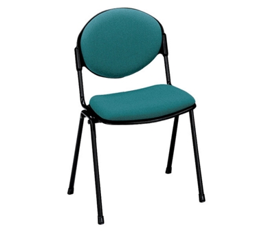 Upholstered Armless Stack Chair