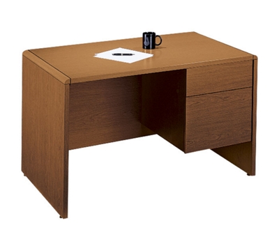 Single Pedestal Desk, 48"x30", 10570