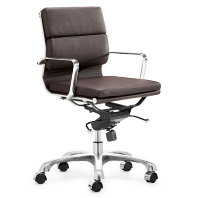 Brown Mid-Back Chair, 56704