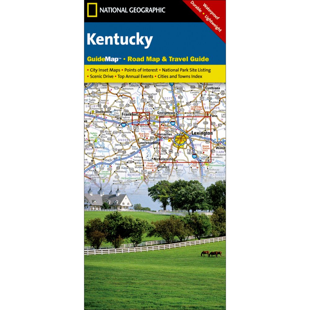 Kentucky Guide Map