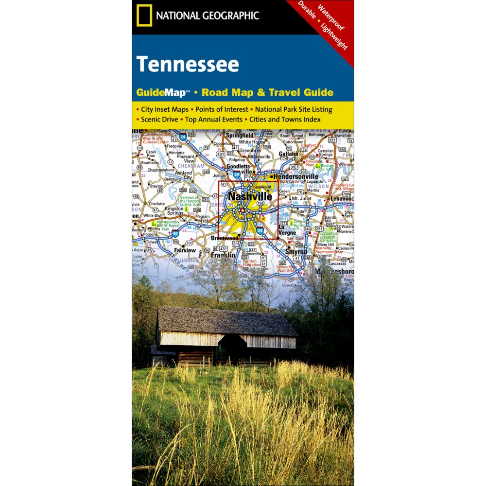 Tennessee Guide Map