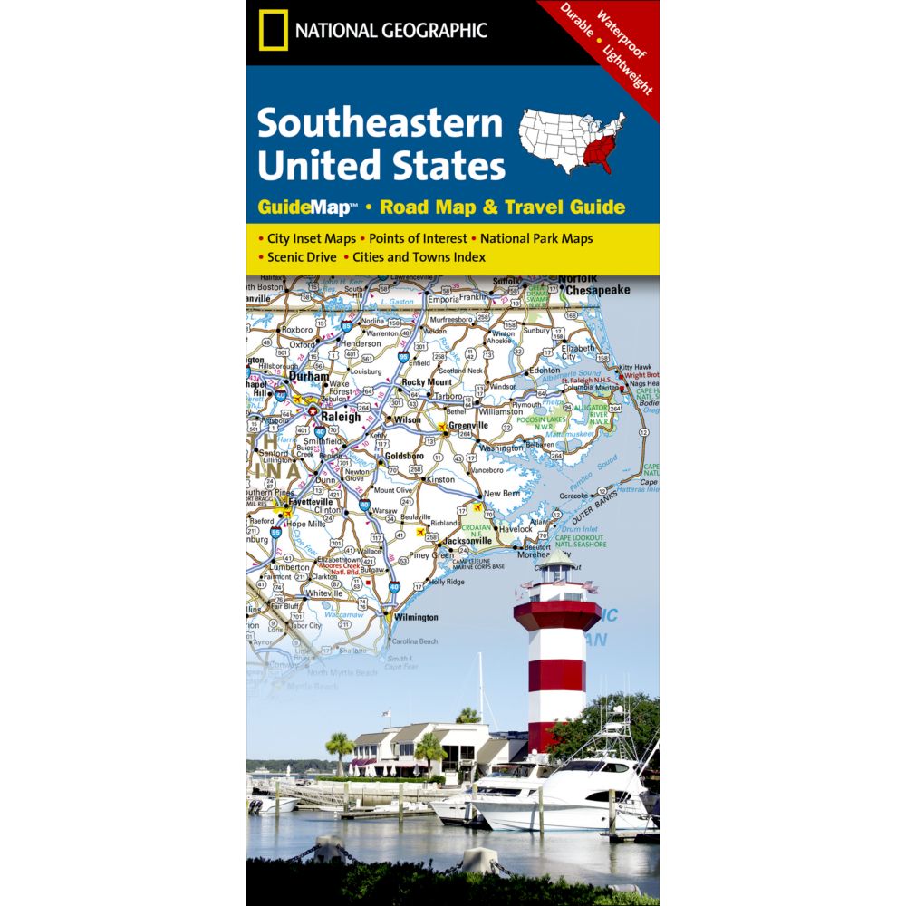 Southeastern USA Guide Map