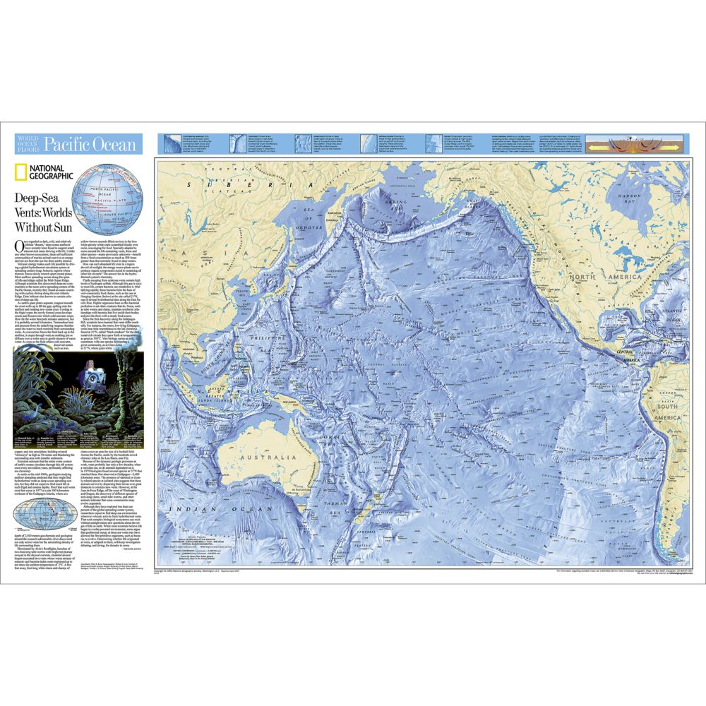 Pacific Ocean Floor Map