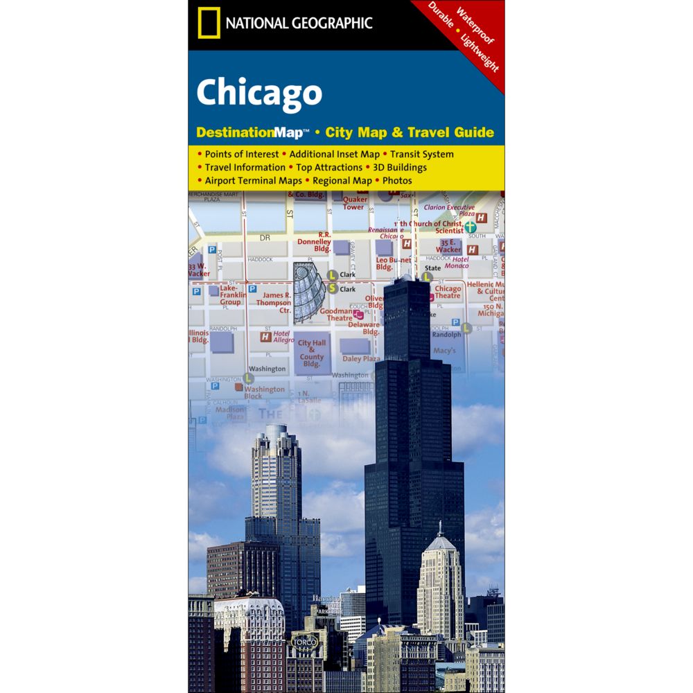 Chicago Destination City Map