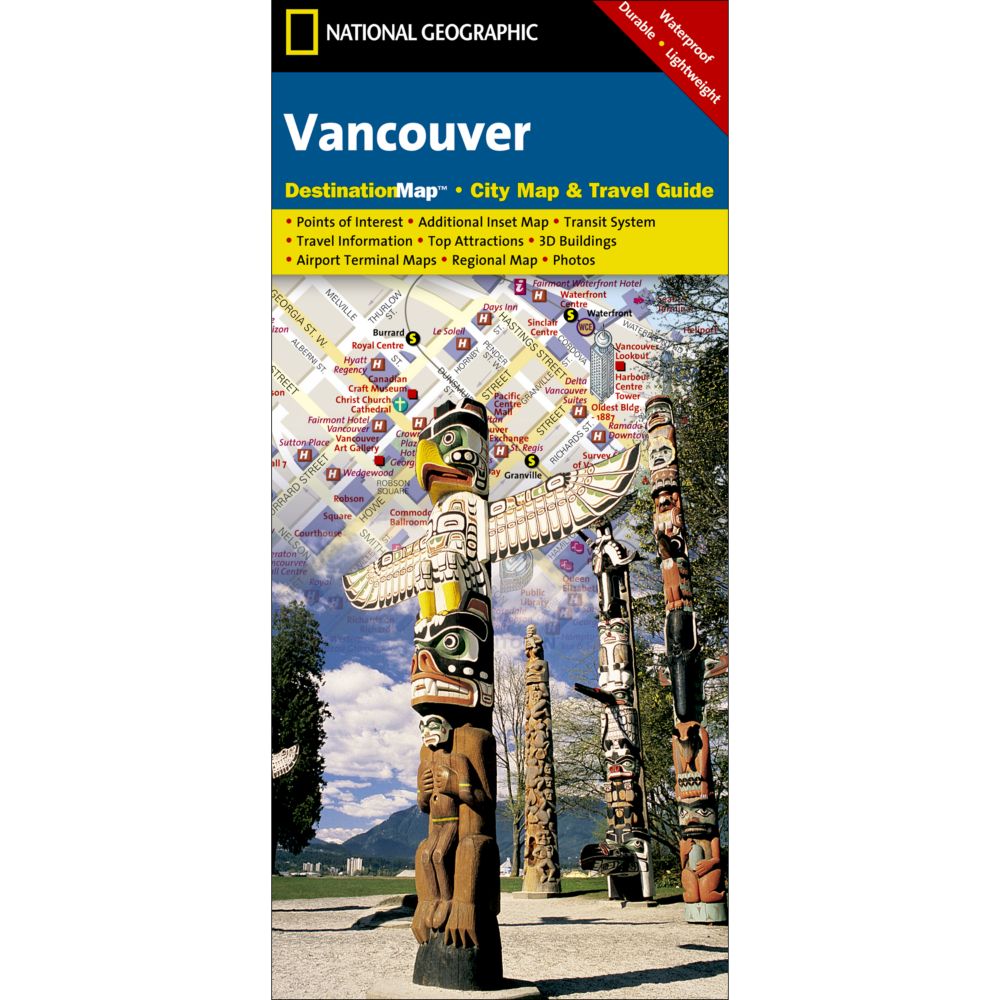 Vancouver Destination City Map