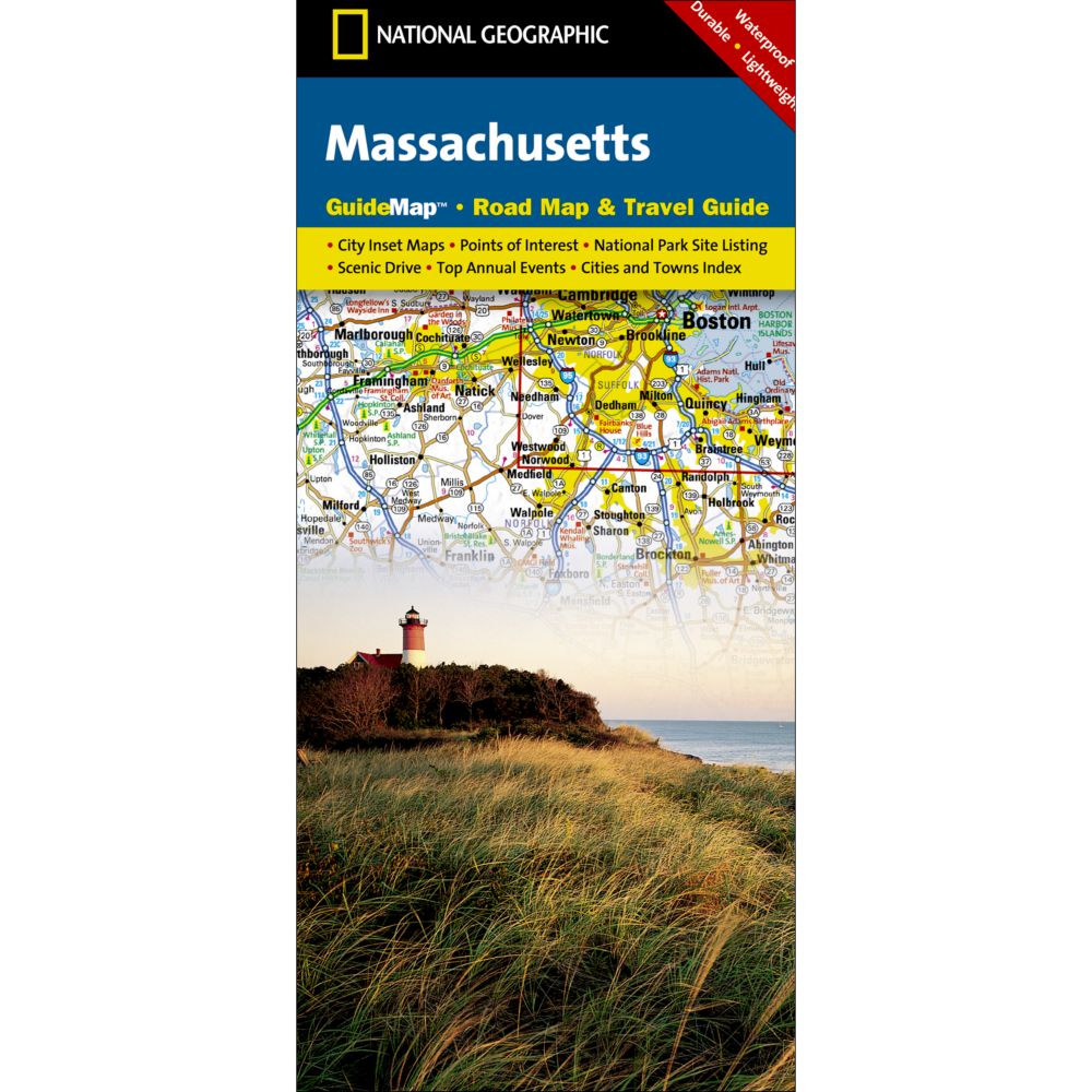 Massachusetts Guide Map