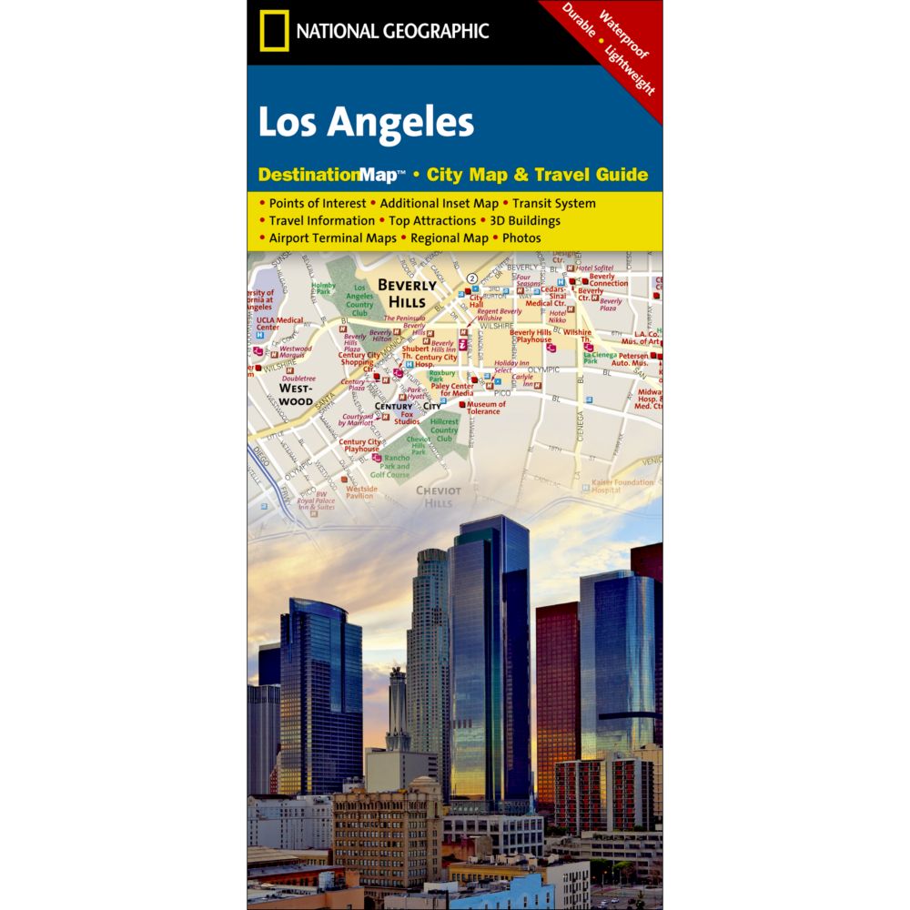 Los Angeles Destination City Map
