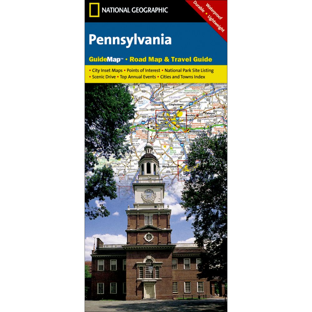 Pennsylvania Guide Map 