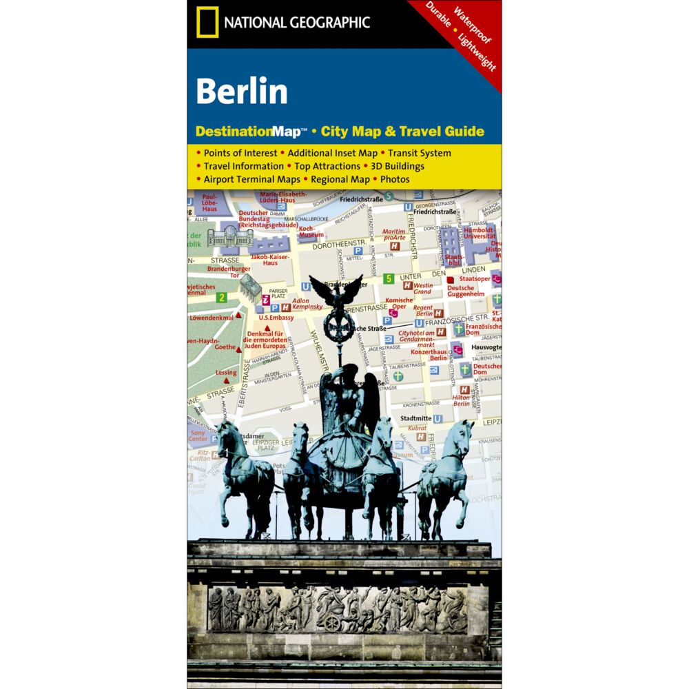 Berlin Destination City Map - Updated