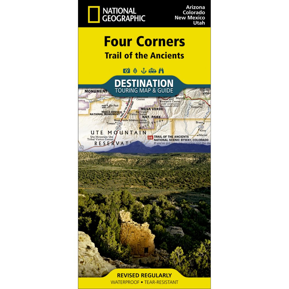 Four Corners Region Destination Map