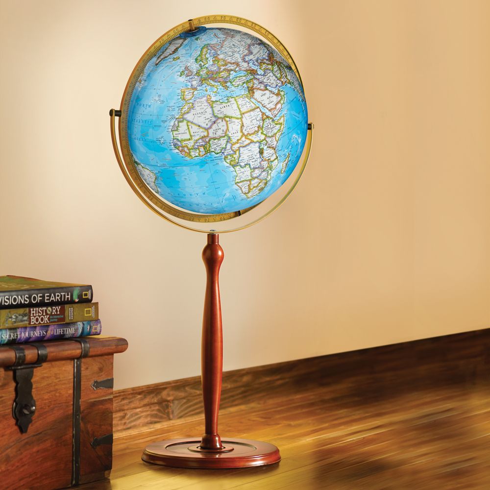 Chamberlin Illuminated Floor Globe