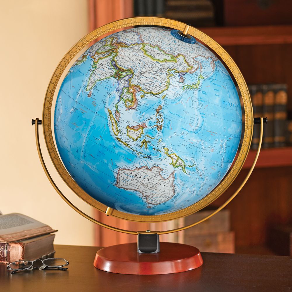 Byrd Illuminated Desk Globe