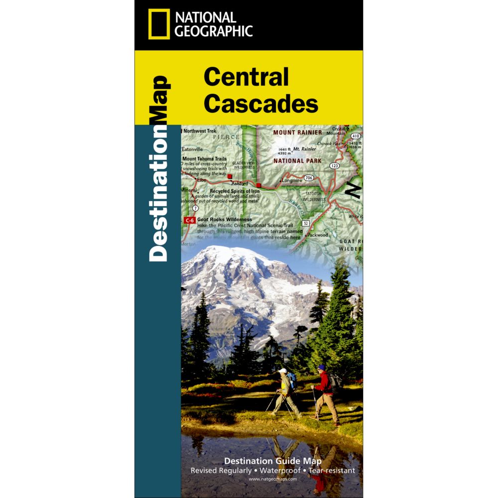 Central Cascades Destination Map