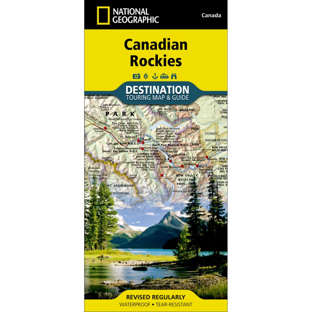Canadian Rockies Destination Map
