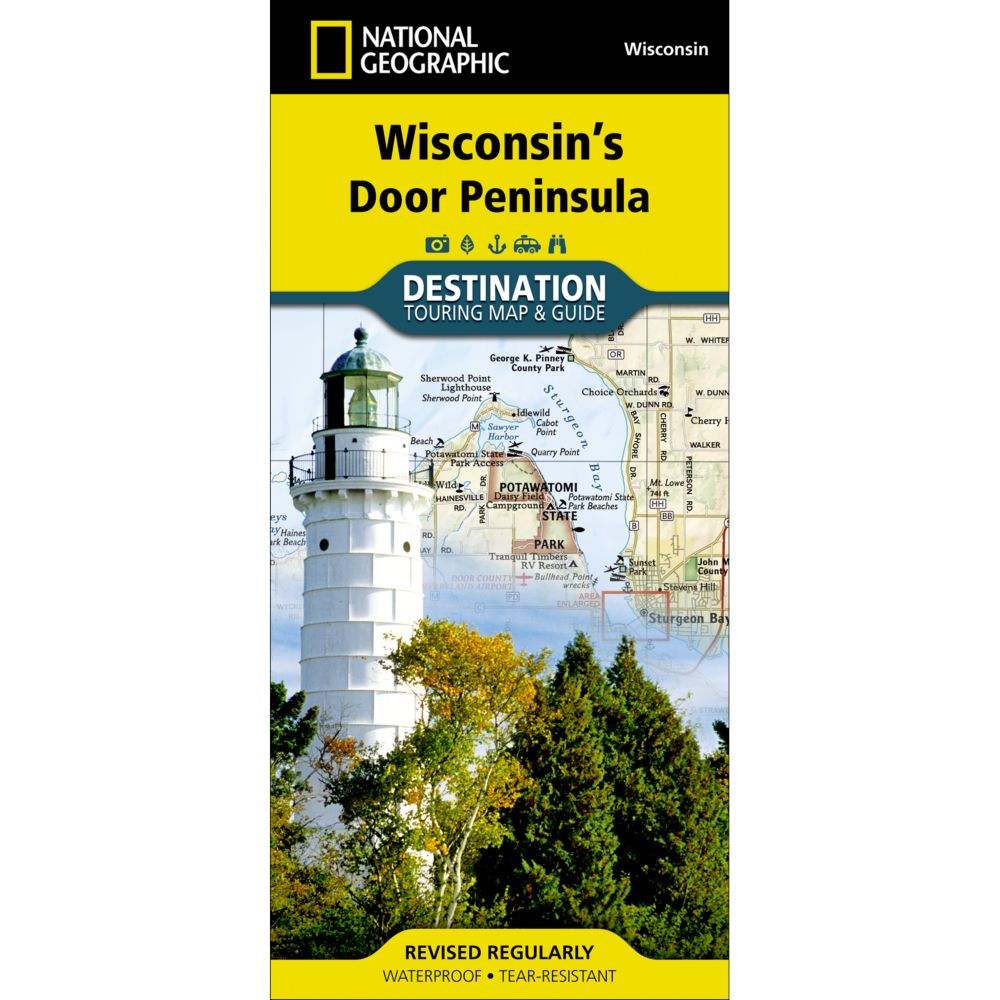 Wisconsin's Door Peninsula Destination Map