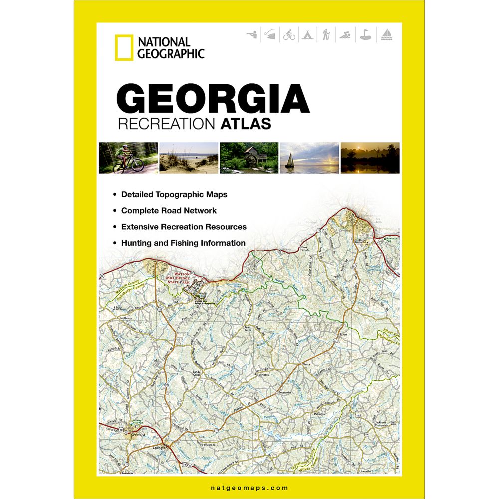 National Geographic Georgia Recreation Atlas