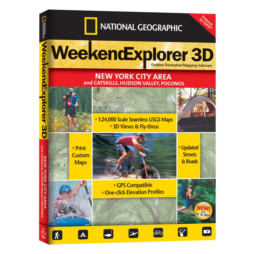 National Geographic Weekend Explorer 3D - New York City Area CD-ROM