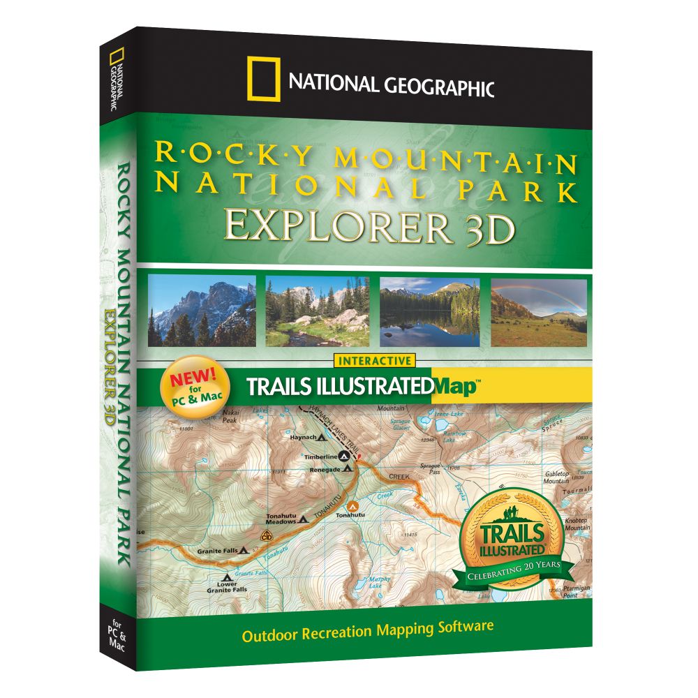 National Geographic Rocky Mountain National Park Explorer 3D CD-ROM