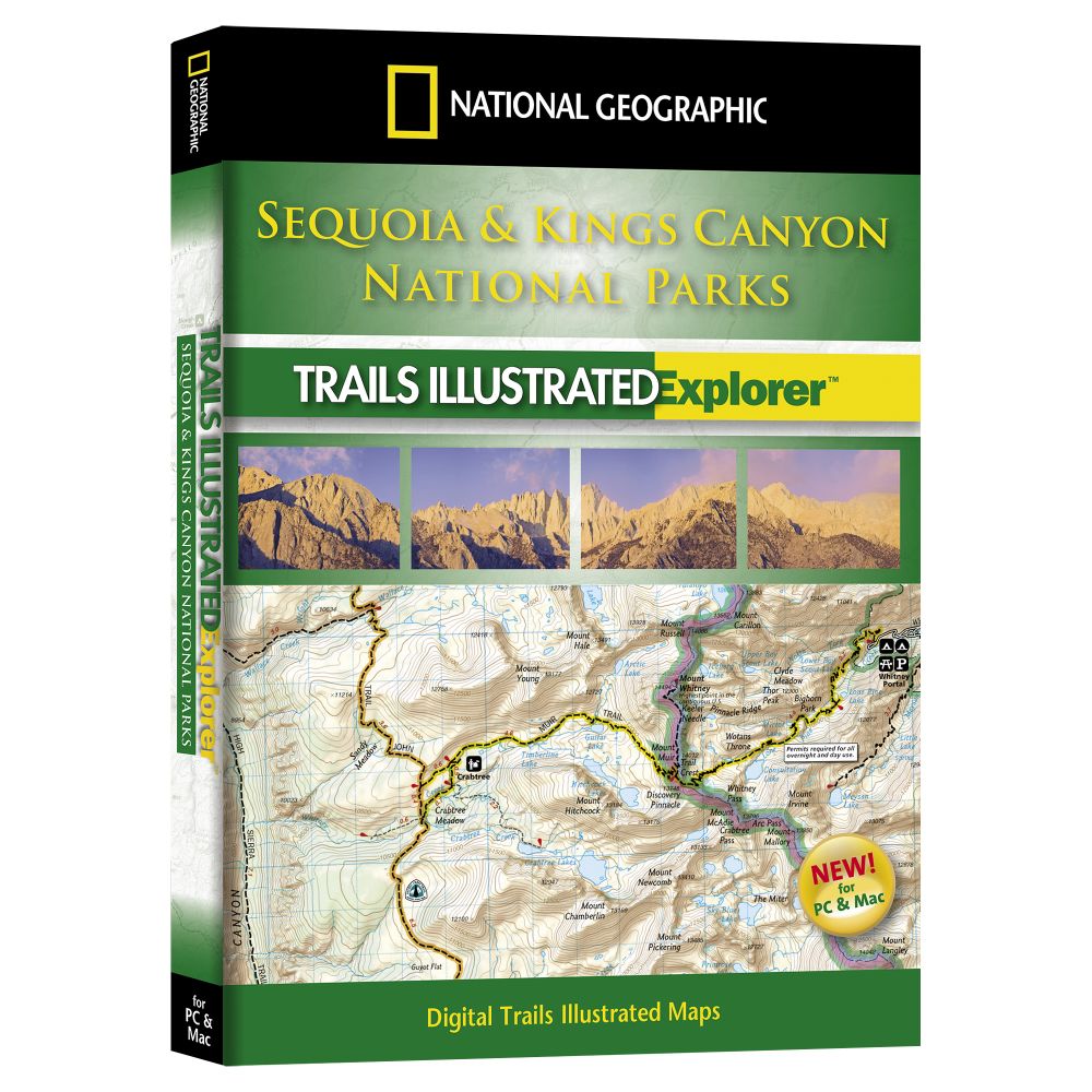 National Geographic Sequoia and Kings Canyon National Park Explorer 3D CD-ROM
