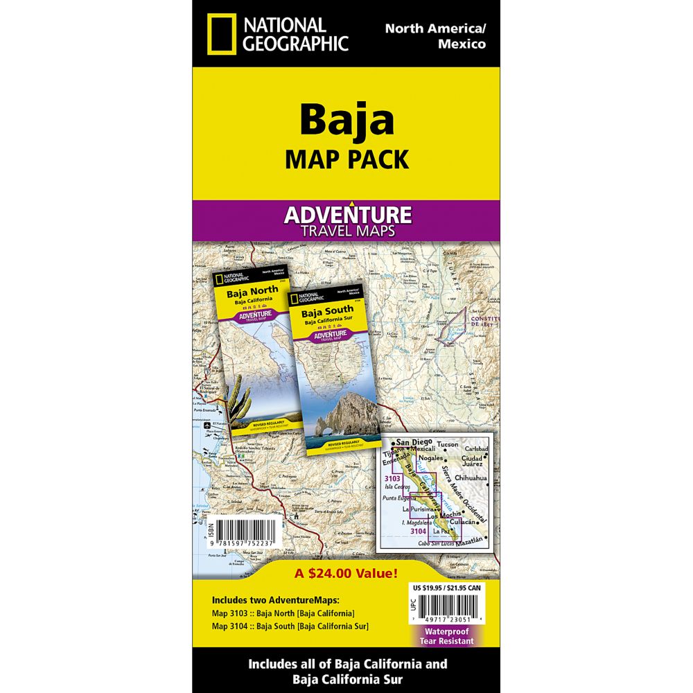 Baja California Adventure Map Pack