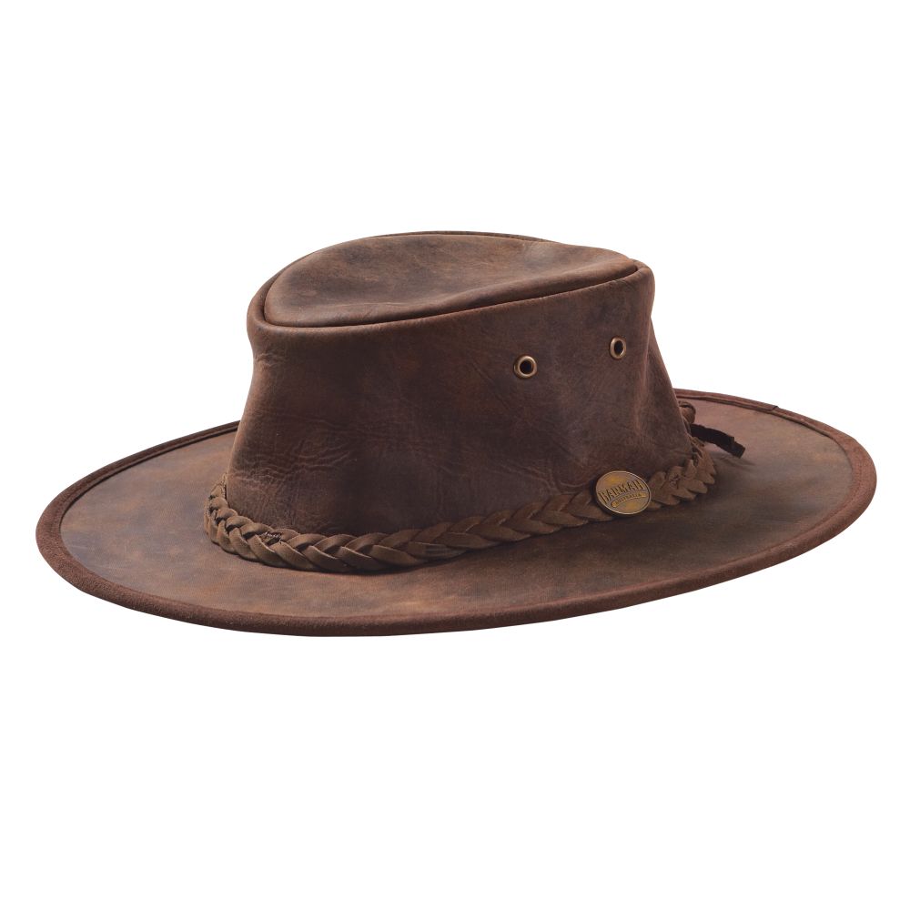 Australian Leather Bush Hat