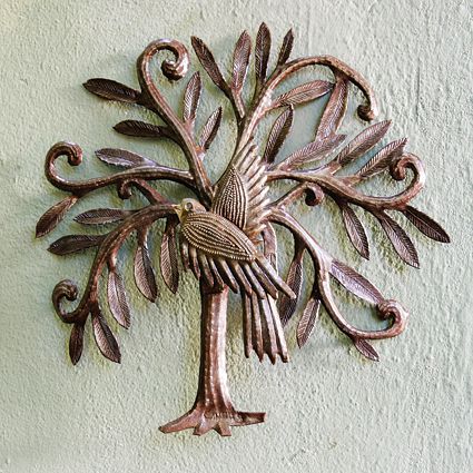 Haitian Peace Tree Sculpture