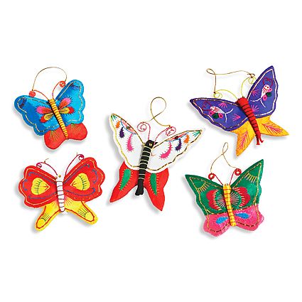 Chinese Folk-art Butterfly Ornaments